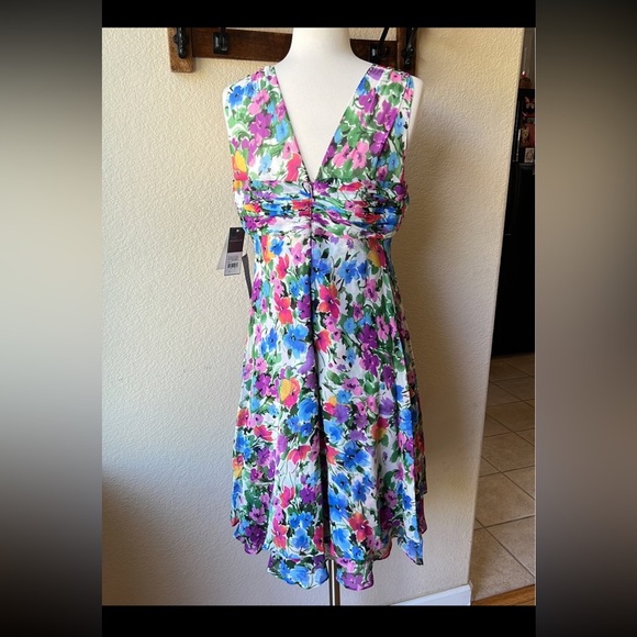 Donna Ricco Dress Size 10 - Picture 6 of 9